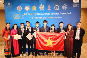 Đội tuyển Việt Nam đạt thành tích cao tại Olympic khoa học trẻ quốc tế năm 2023.