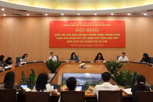 Quang cảnh buổi làm việc.