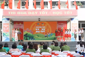 Số đầu tiên của cuộc thi với sự tham gia của các trường THCS trên địa bàn Hà Nội.