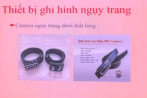 Cảnh báo thiết bị tinh vi sử dụng để gian lận thi cử