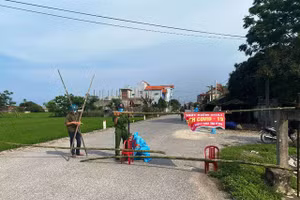 Hà Nam: Thêm 4 ca mắc Covid-19, khẩn cấp phong tỏa toàn thôn