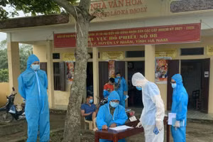 Hà Nam: Thêm 1 trường hợp dương tính SARS-CoV-2 liên quan đến ổ dịch Đạo Lý