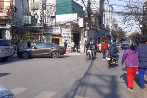 Ngã tư nơi xảy ra tai nạn - Ảnh ITN.