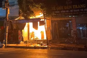 Nữ sinh lớp 9 tử vong trong vụ cháy cửa hàng tạp hóa