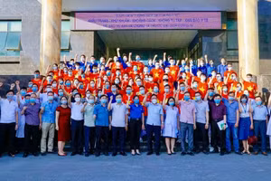 Trước giờ lên đường.