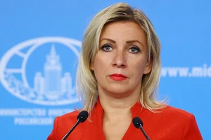 Phát ngôn viên Bộ Ngoại giao Nga Maria Zakharova.