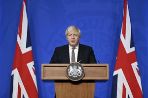 Thủ tướng Anh Boris Johnson.