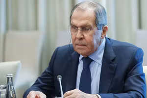Bộ trưởng Ngoại giao Nga Sergey Lavrov.