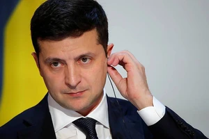 Tổng thống Ukraine Zelensky.