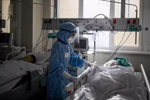 Dịch bệnh ở Nga đang gia tăng mạnh.