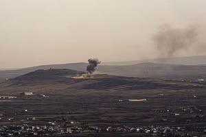 Căn cứ Mỹ ở Syria bị tấn công.