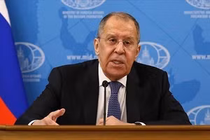Bộ trưởng Ngoại giao Nga Sergey Lavrov.