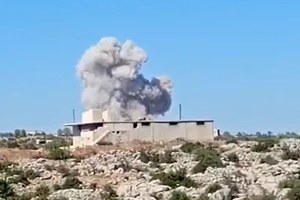 Lực lượng Nga tấn công Idlib.