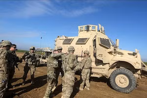 Lực lượng Mỹ ở Syria.