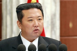 Nhà lãnh đạo Triều Tiên Kim Jong-un.