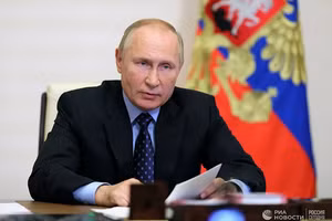 Tổng thống Nga Vladimir Putin.