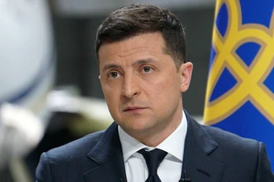 Tổng thống Ukraine Vladimir Zelensky.