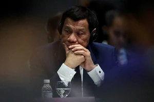 Tổng thống Philippines Rodrigo Duterte.