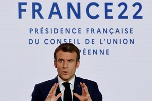 Tổng thống Pháp Emmanuel Macron.