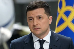 Tổng thống Ukraine Zelensky.