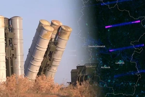 Hệ thống phòng không S-400 của Nga.