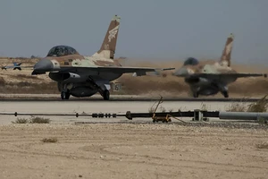 Chiến đấu cơ F-16a của Israel.