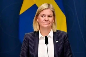 Bà Magdalena Andersson.