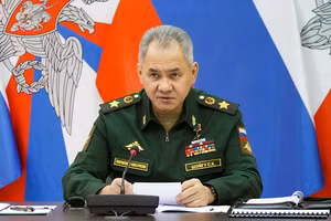 Bộ trưởng Quốc phòng Nga Sergei Shoigu.