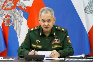 Bộ trưởng Quốc phòng Nga Sergei Shoigu.