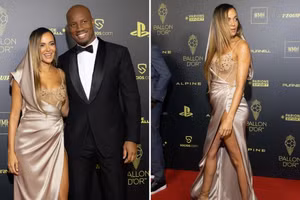 Drogba dẫn bạn gái mới dự lễ trao Quả bóng Vàng