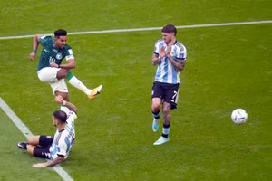 Ả rập Xê-út làm điều chưa từng có sau chiến thắng sốc Argentina 