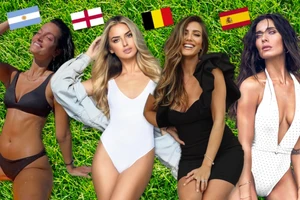 Các nàng Wags quyến rũ đọ dáng trên khán đài World Cup 2022