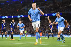 Haaland nhận thêm giải thưởng danh giá của bóng đá châu Âu