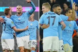 Haaland và De Bruyne tỏa sáng, Man City biến Liverpool thành cựu vương 