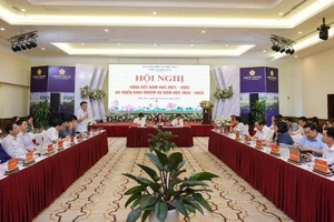 Quang cảnh hội nghị.