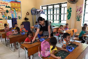 Hội thi là hoạt động chuyên môn vô vùng bổ ích đối với GV. Ảnh minh họa.