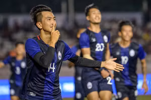 Campuchia thắng đậm Brunei ở lượt trận thứ 3 AFF Cup.