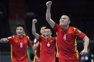 Đội tuyển futsal Việt Nam thi đấu không thành công ở giải châu Á.