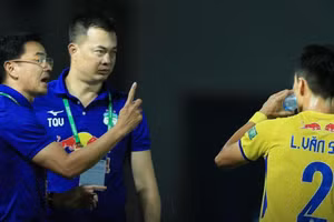 HLV Kiatisak không quá thất vọng sau trận hòa của HAGL trước Hải Phòng ở vòng 17.