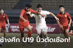 U19 Thái Lan bất ngờ bị loại ở bán kết bởi U19 Lào.