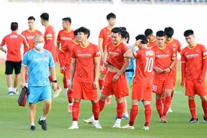 Tuyển Việt Nam tích cực rèn quân cho AFF Cup 2022.