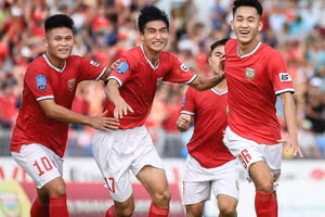 Hồng Lĩnh Hà Tĩnh vẫn nắm trong tay quyền tự quyết ở cuộc đua trụ hạng.