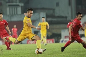 An ninh được thắt chặt ở trận SLNA - Hải Phòng ở vòng 9 V.League.