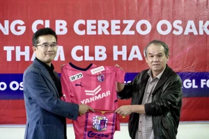 Hoàng Anh Gia Lai và CLB Cerezo Osaka hợp tác chiến lược về bóng đá.