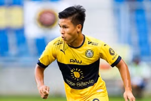 Quang Hải không được chấm điểm sau trận thắng Nimes.