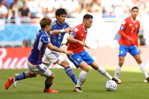 Nhật Bản thua sát nút Costa Rica ở lượt trận thứ 2 World Cup 2022.