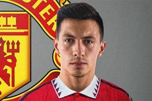 Lisandro Martinez cập bến Man United với bản hợp đồng có thời hạn 5 năm. 