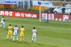 Hải Phòng xuất sắc đánh bại HAGL ở vòng 13 V.League.