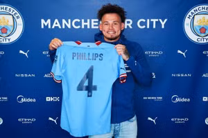 Man City chiêu mộ Kalvin Phillips với bản hợp đồng có thời hạn 6 năm.
