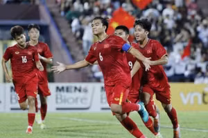 U17 Việt Nam giành vé vào vòng chung kết U17 châu Á.